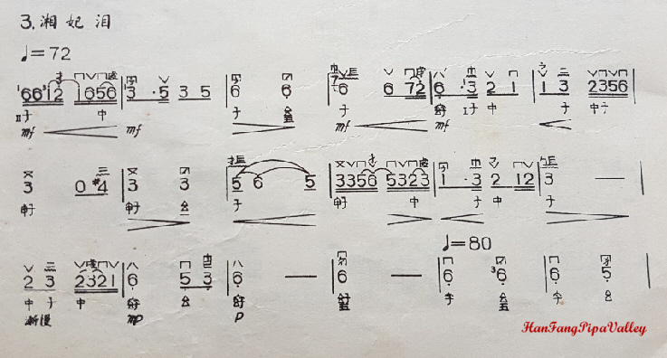 “Tears of Xiang Fei" played with Pipa “Dean" /&nbsp;用琵琶「電」彈《湘妃淚》
