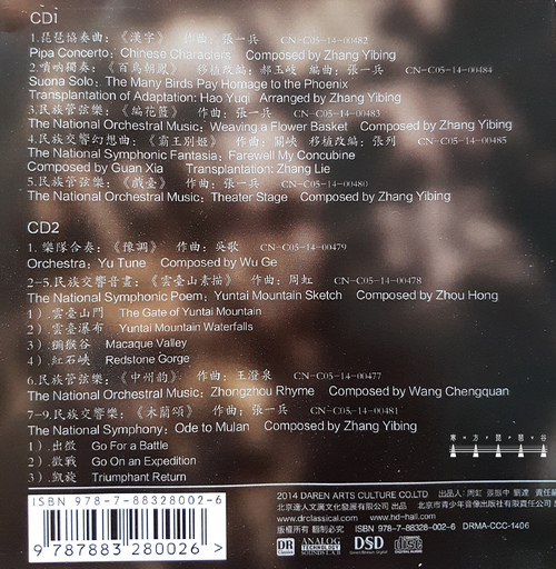 Notes on “Chinese Characters" 2CDs Album: 3 /&nbsp;談談《漢字》雙CD專輯之三