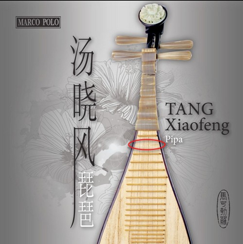 The Cover Photo Of “Tang Xiaofeng Pipa" CD Album /&nbsp;《湯曉風琵琶》CD專輯的封面照