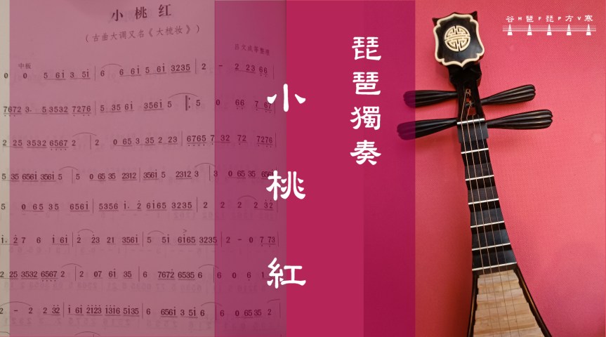 Pipa Solo Canton Music “Little Red Peach Blossoms"/&nbsp;琵琶獨奏廣東音樂《小桃紅》