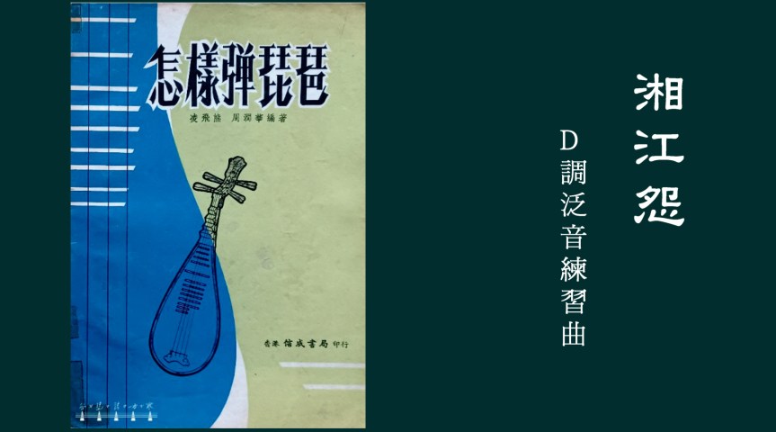 Ling&Zhou’s Pipa Etude " Lamenting Over XiangJiang" /&nbsp;「凌周版」琵琶練習曲《湘江怨》